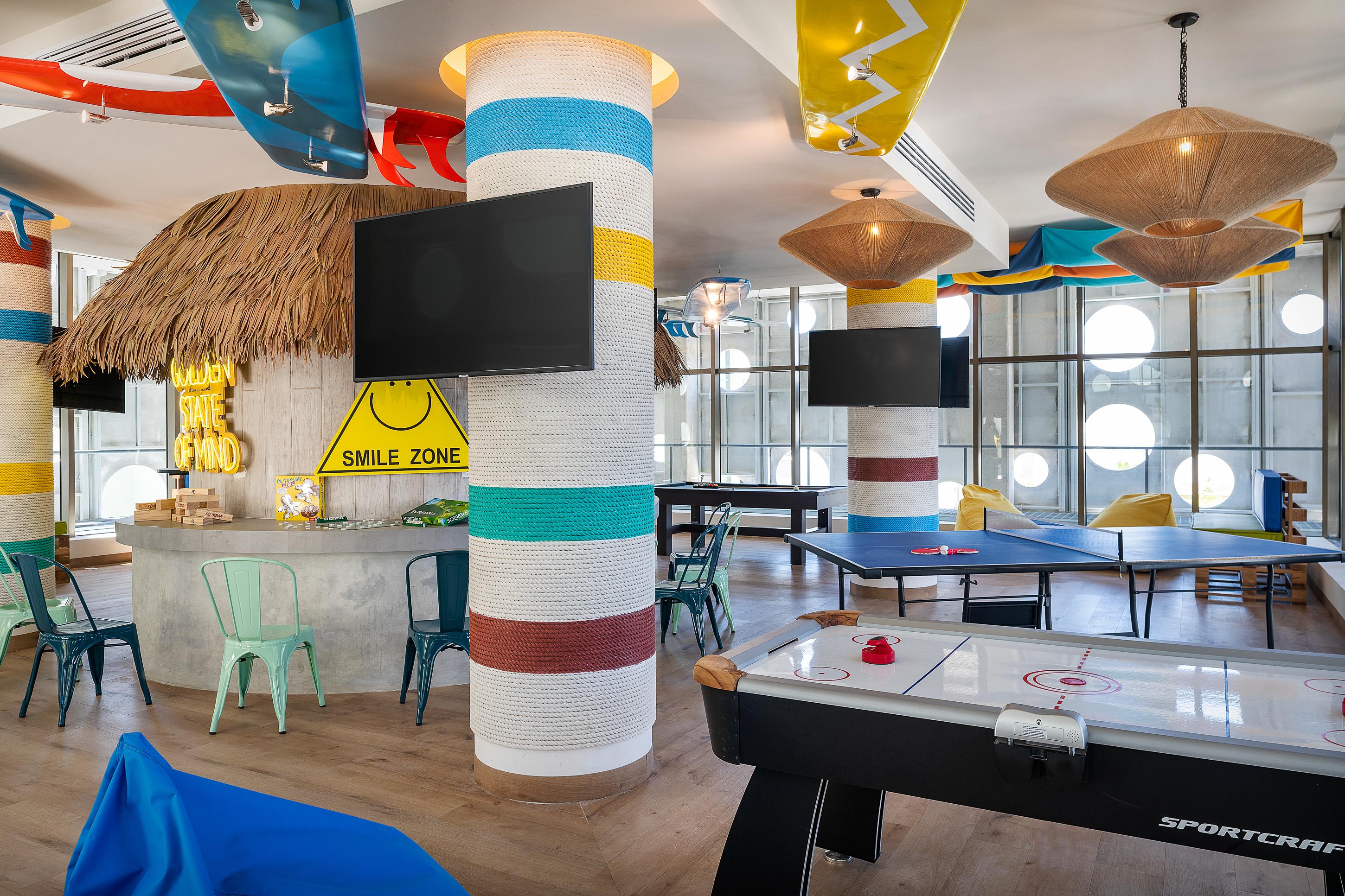 Catalonia Grand Costa Mujeres All Suites & Spa Κανκούν Εξωτερικό φωτογραφία The game room at the 2016 Summer Olympics in Rio de Janeiro